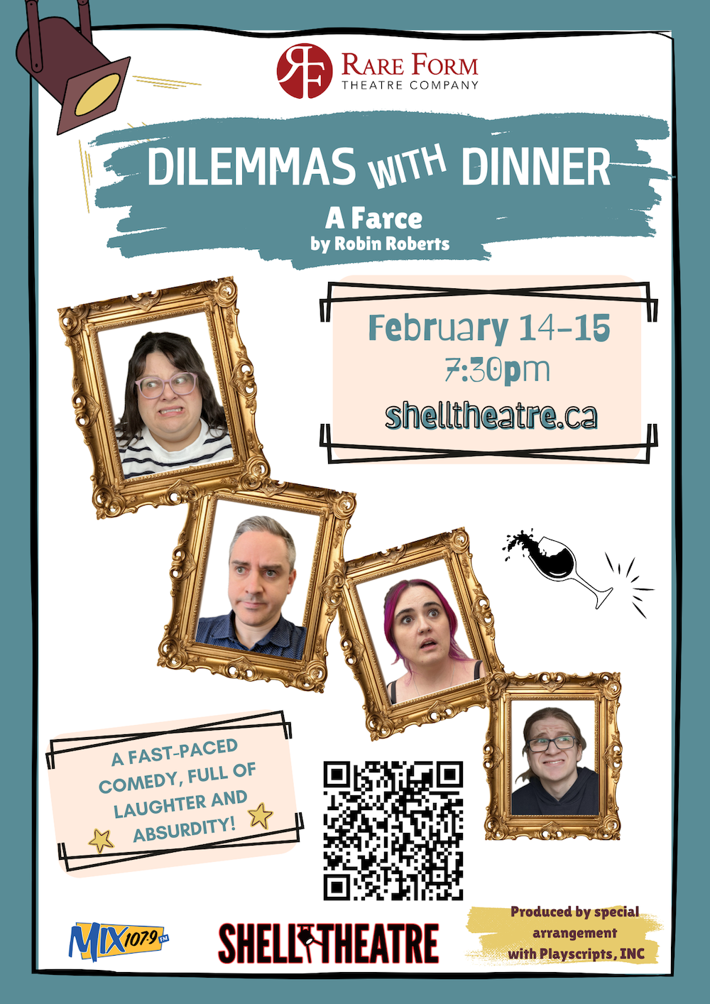 Dilemmas with Dinner by Robin Roberts